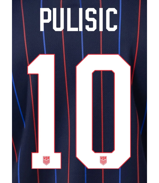 Uni-Sport United States USWNT USMNT 2025 Home and Away Official Namesets ( Name and Number)