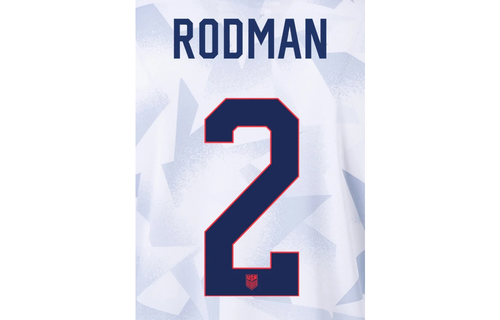 United States USWNT USMNT 2025 Home and Away Official Namesets ( Name and Number)
