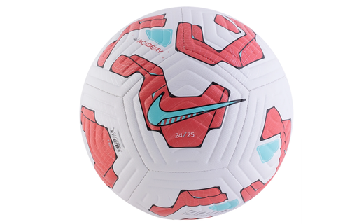 Nike 2025 Academy Soccer Ball - White/Ember Glow/Aurora Green