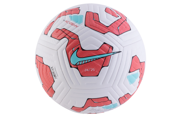 Nike 2025 Academy Soccer Ball - White/Ember Glow/Aurora Green