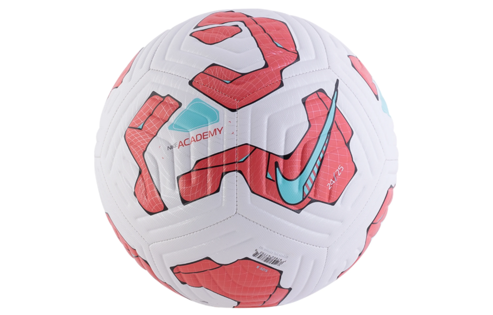 Nike 2025 Academy Soccer Ball - White/Ember Glow/Aurora Green