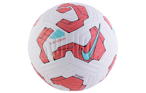 Nike 2025 Academy Soccer Ball - White/Ember Glow/Aurora Green