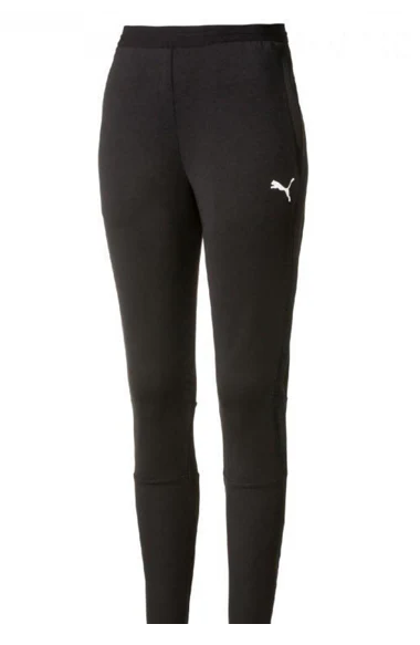 Puma Womens TeamLiga 25 Soccer Training Pants - Black / White