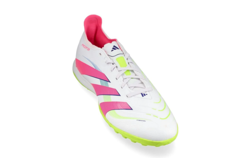 adidas Predator League TF Turf -White/Lucid Pink/Lucid Lemon