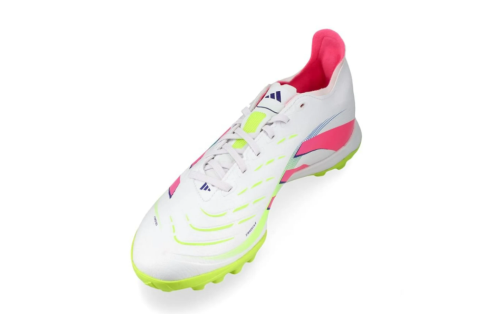 adidas Predator League TF Turf -White/Lucid Pink/Lucid Lemon