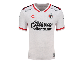 Charly Xolos 2025 - 26 Away Jersey - White/Red/Black