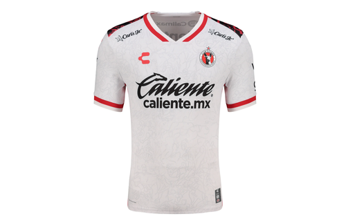 Charly Xolos 2025 - 26 Away Jersey - White/Red/Black