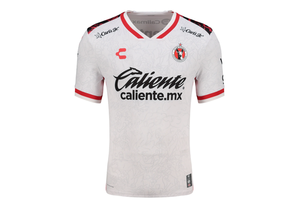 Charly Xolos 2025 - 26 Away Jersey - White/Red/Black