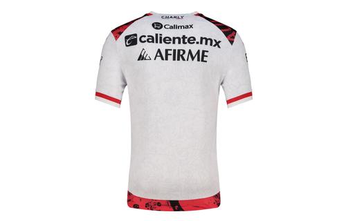 Charly Xolos 2025 - 26 Away Jersey - White/Red/Black