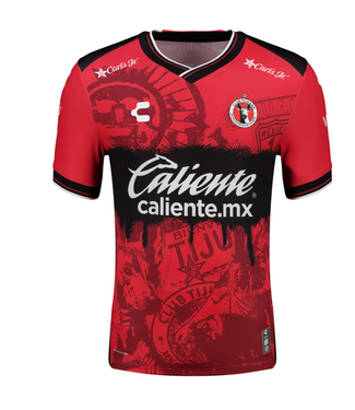 Charly Charly Xolos 2025 - 26 Home Jersey - Red/Black