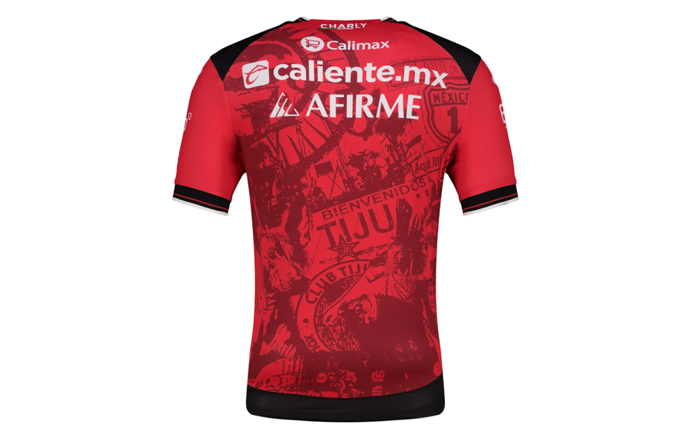 Charly Xolos 2025 - 26 Home Jersey - Red/Black