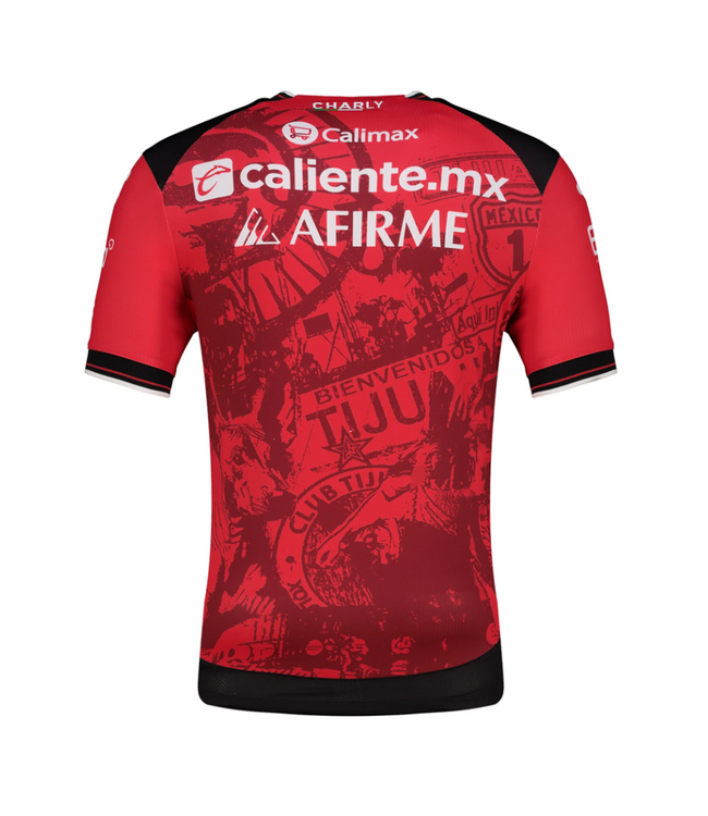 Charly Charly Xolos 2025 - 26 Home Jersey - Red/Black