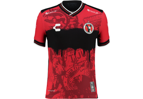 Charly Youth Xolos 2025 - 26 Home Jersey - Red/Black