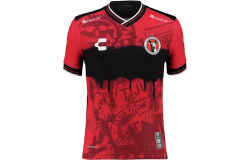 Charly Youth Xolos 2025 - 26 Home Jersey - Red/Black