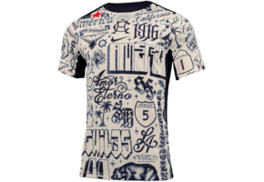 Nike Club America 2024 - 25 CA x CA Prematch Training Top - Black/White