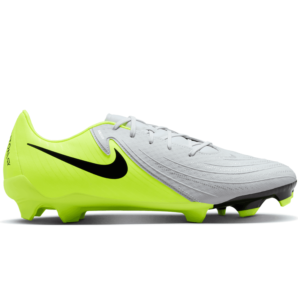 Nike Phantom GX 2 Academy FG / MG Cleats Mad Voltage Pack - Metallic Silver/Black/Volt