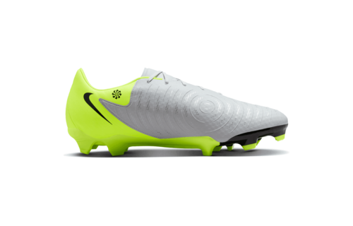 Nike Phantom GX 2 Academy FG / MG Cleats Mad Voltage Pack - Metallic Silver/Black/Volt