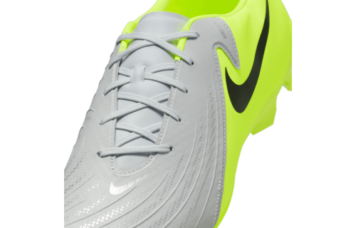 Nike Phantom GX 2 Academy FG / MG Cleats Mad Voltage Pack - Metallic Silver/Black/Volt