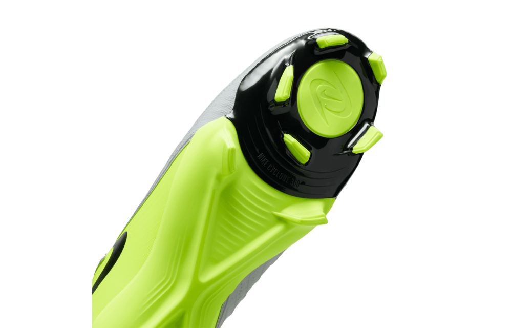 Nike Phantom GX 2 Academy FG / MG Cleats Mad Voltage Pack - Metallic Silver/Black/Volt