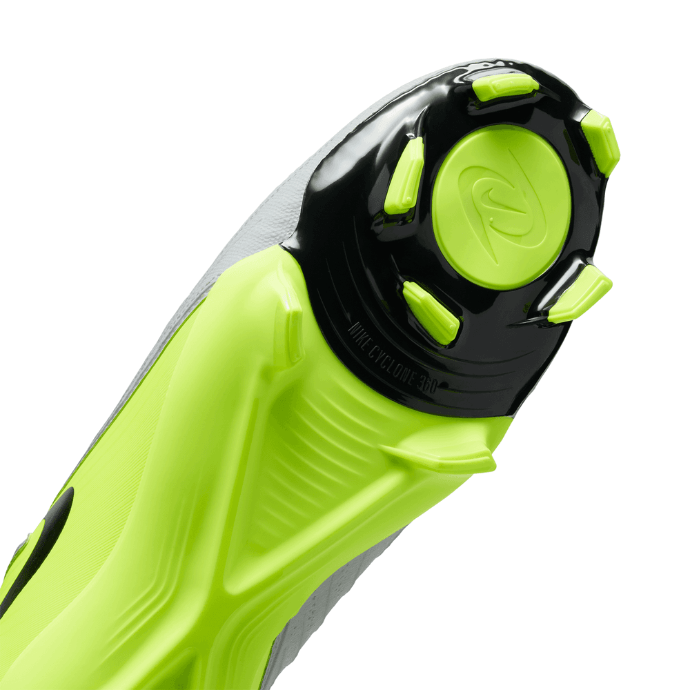 Nike Phantom GX 2 Academy FG / MG Cleats Mad Voltage Pack - Metallic Silver/Black/Volt
