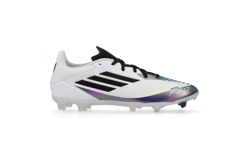 adidas F50 League Messi FG / MG - White/Core Black/Unity Purple