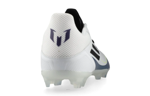 adidas F50 League Messi FG / MG - White/Core Black/Unity Purple