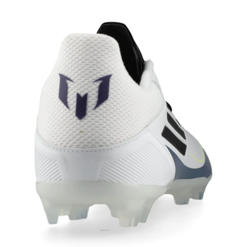 adidas F50 League Messi FG / MG - White/Core Black/Unity Purple