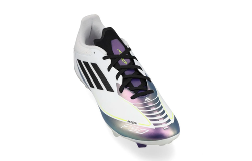 adidas F50 League Messi FG / MG - White/Core Black/Unity Purple