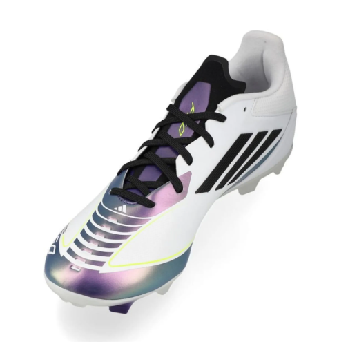 adidas F50 League Messi FG / MG - White/Core Black/Unity Purple
