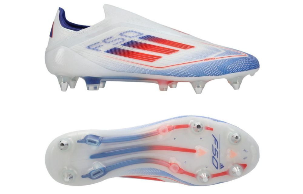 adidas F50 + Elite SG - Cloud White/Solar Red/Lucid Blue