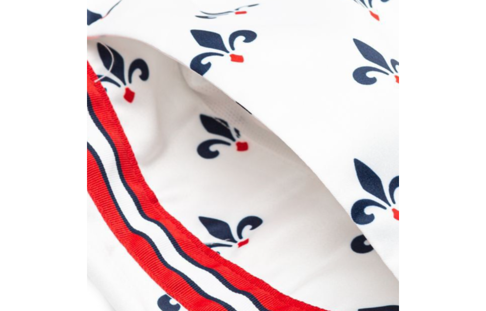Jordan Womens Paris Saint German PSG 2024 - 25 AOP Shorts - White/Red/Midnight Navy