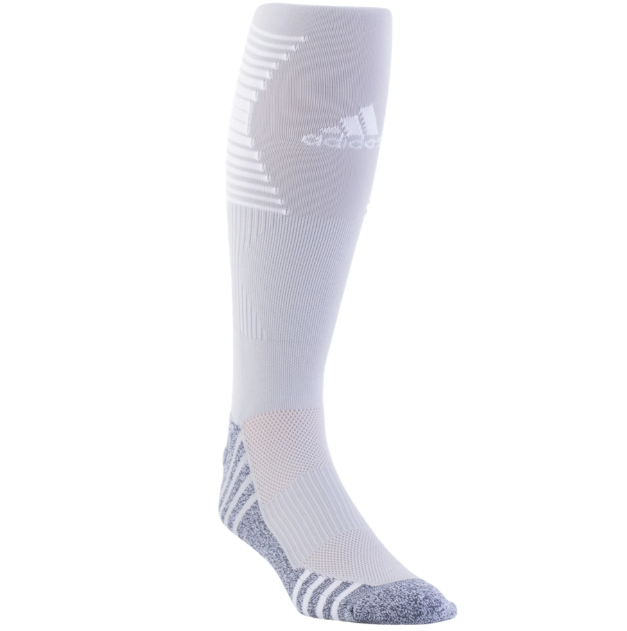 adidas Team Speed II  OTC Soccer Socks - Light Grey