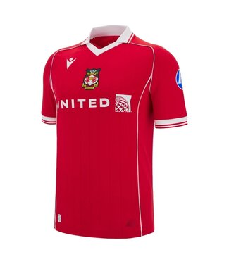 Macron Macron Wrexham AFC  2025 - 26 Authentic Home Jersey - Red