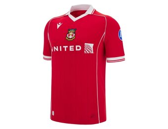 Macron Wrexham AFC  2025 - 26 Authentic Home Jersey - Red