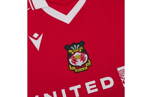 Macron Wrexham AFC  2025 - 26 Authentic Home Jersey - Red