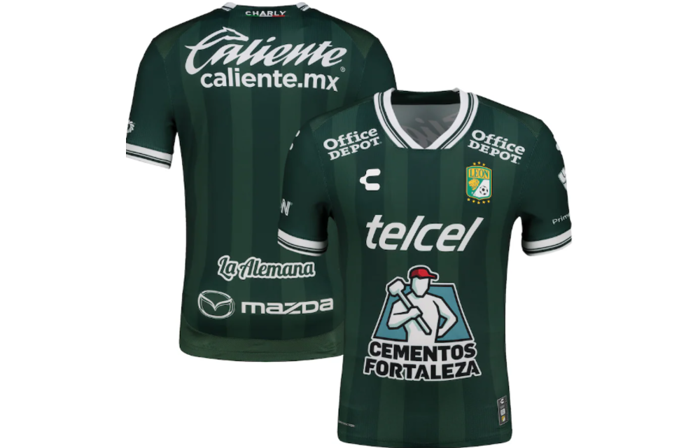 Charly Club Leon 2025 -26 Home Jersey - Forest Green/Black