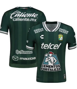 Charly Charly Club Leon 2025 -26 Home Jersey - Forest Green/Black