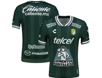 Charly Club Leon 2025 -26 Home Jersey - Forest Green/Black
