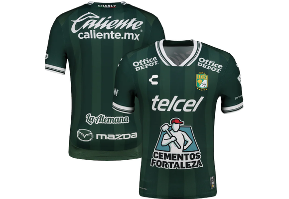 Charly Club Leon 2025 -26 Home Jersey - Forest Green/Black