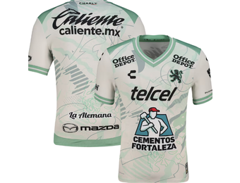 Charly Club Leon 2025-26 Away Jersey - White/Green