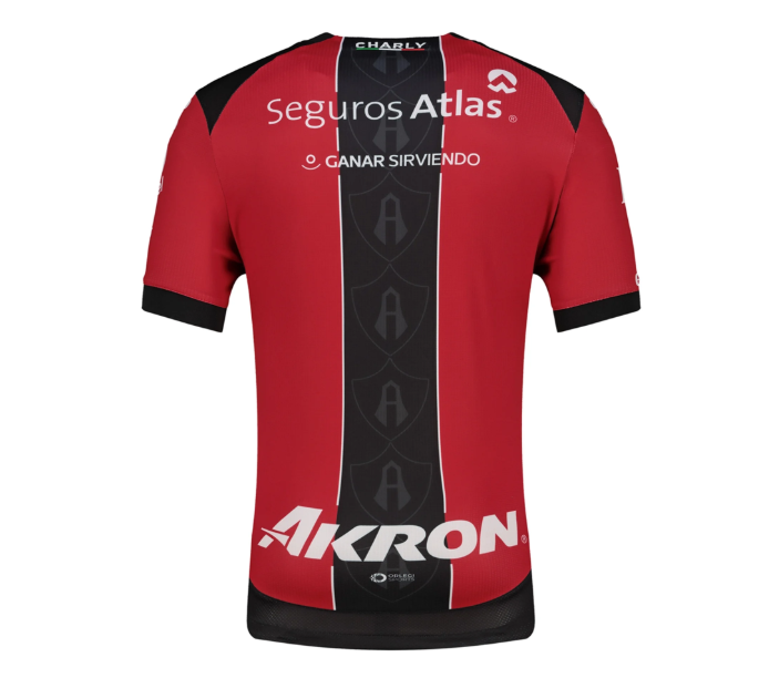 Charly Atlas FC 2025-26 Home Jersey - Red/Black