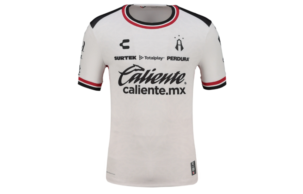Charly Atlas FC 2025-26 Away Jersey - White/Red/Black