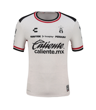 Charly Charly Atlas FC 2025-26 Away Jersey - White/Red/Black