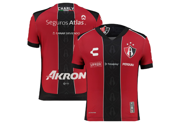 Charly Atlas FC 2025 - 26 Youth Home Jersey - Red/Black