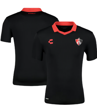 Charly Charly Atlas 2025 - 26 Travel PoloShirt - Black/Red