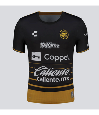 Charly Charly Dorados de Sinaloa 2025 - 26 Home Jersey - Black/Yellow