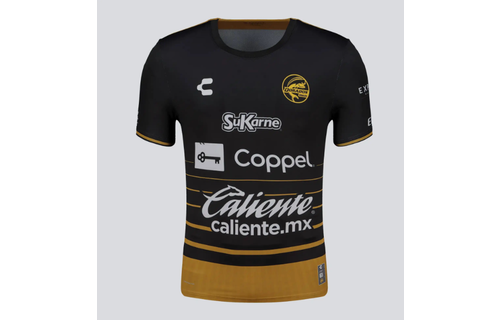Charly Dorados de Sinaloa 2025 - 26 Home Jersey - Black/Yellow