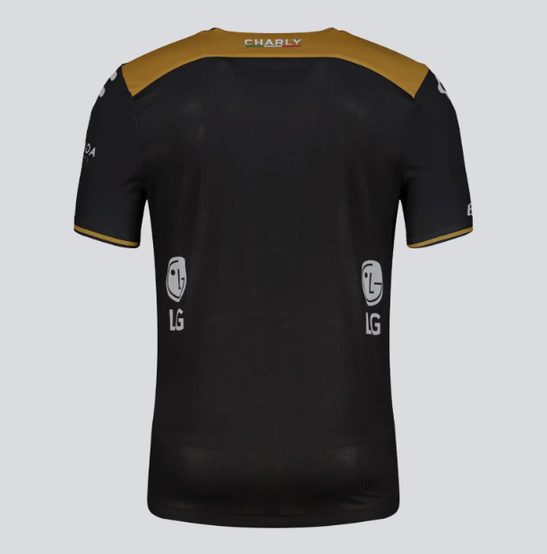 Charly Dorados de Sinaloa 2025 - 26 Home Jersey - Black/Yellow