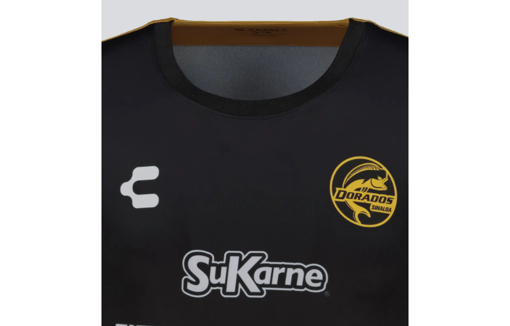 Charly Dorados de Sinaloa 2025 - 26 Home Jersey - Black/Yellow