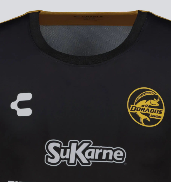 Charly Dorados de Sinaloa 2025 - 26 Home Jersey - Black/Yellow
